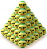Pro's Pro junior mid-speed tennisballen geel/groen 60 stuks