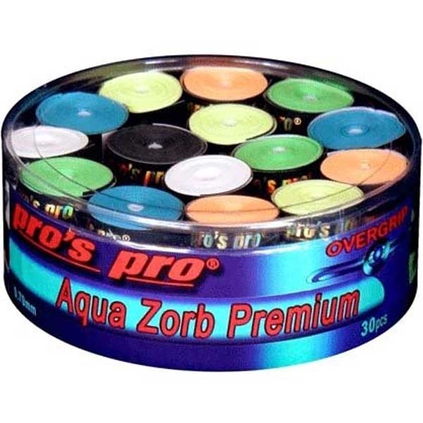 Pro's Pro Aqua Zorb Premium overgrip 30 stuks multicolor