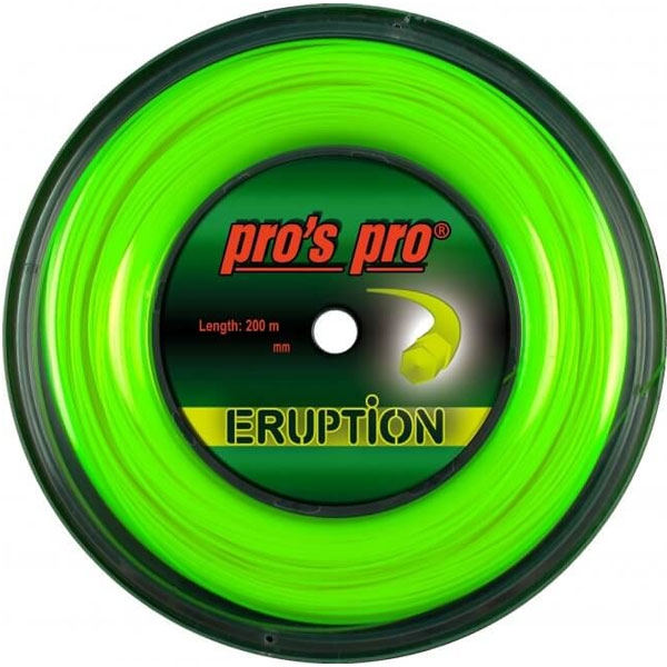 Pro's Pro ERUPTION  200 m. neongroene tennissnaar