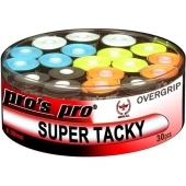 Pro's Pro Super Tacky overgrip 30 stuks multicolor
