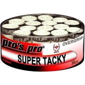 Pro's Pro Super Tacky overgrip 30 stuks wit