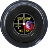 Pro's Pro Tec 1000 zwarte squashsnaar 200 m. 1.22mm.